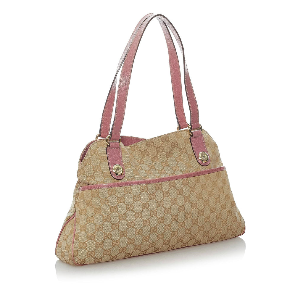Gucci Gucci Canvas Charmy Shoulder Bag (SHG-33974)