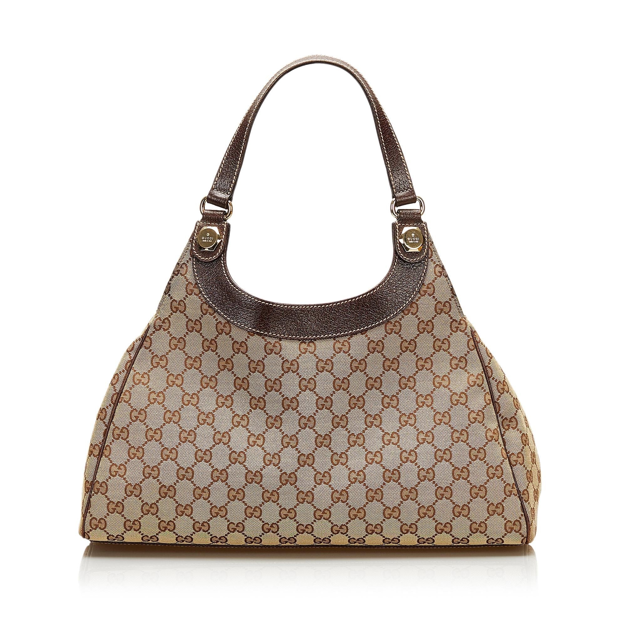 Gucci GG Canvas Charmy Shoulder Bag (SHG-35277)