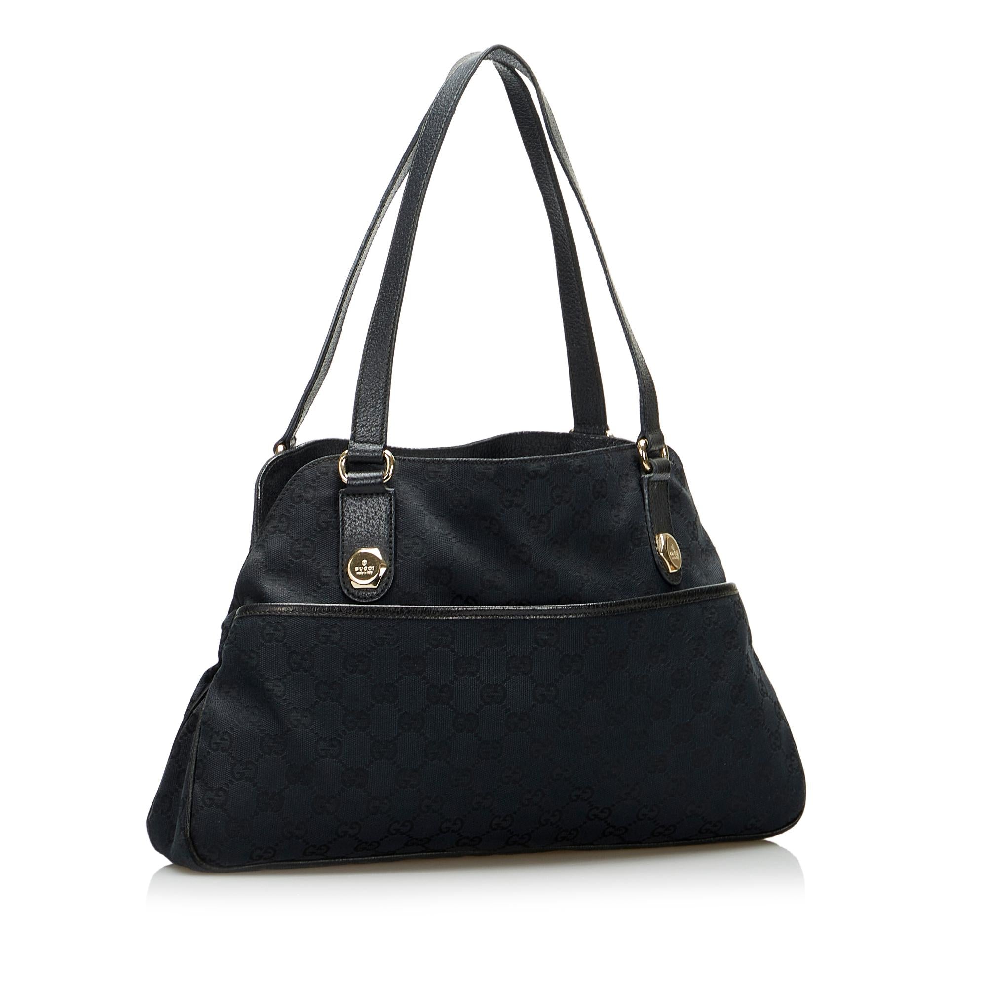Gucci GG Canvas Charmy Shoulder Bag (SHG-PA43Gi)