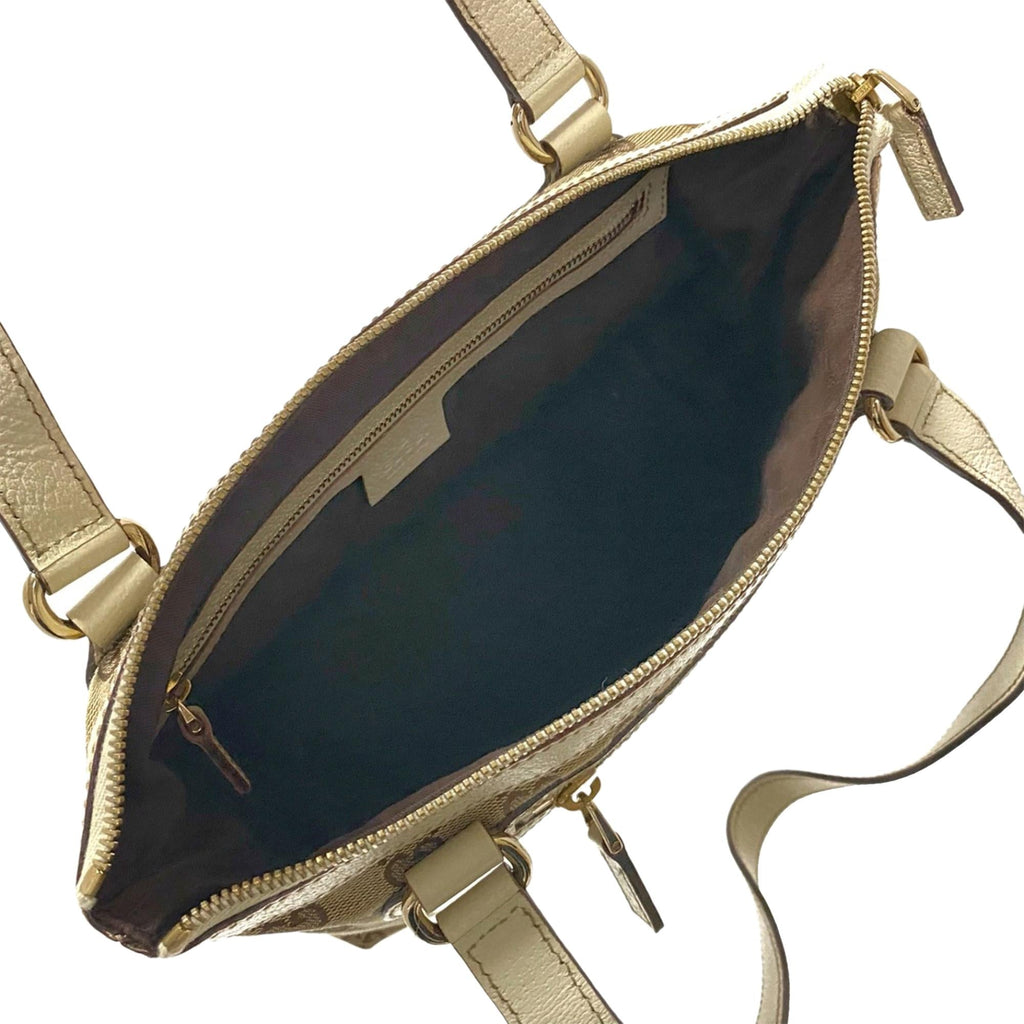 Gucci GG Canvas Charmy Shoulder Bag (SHG-owlZ1c)