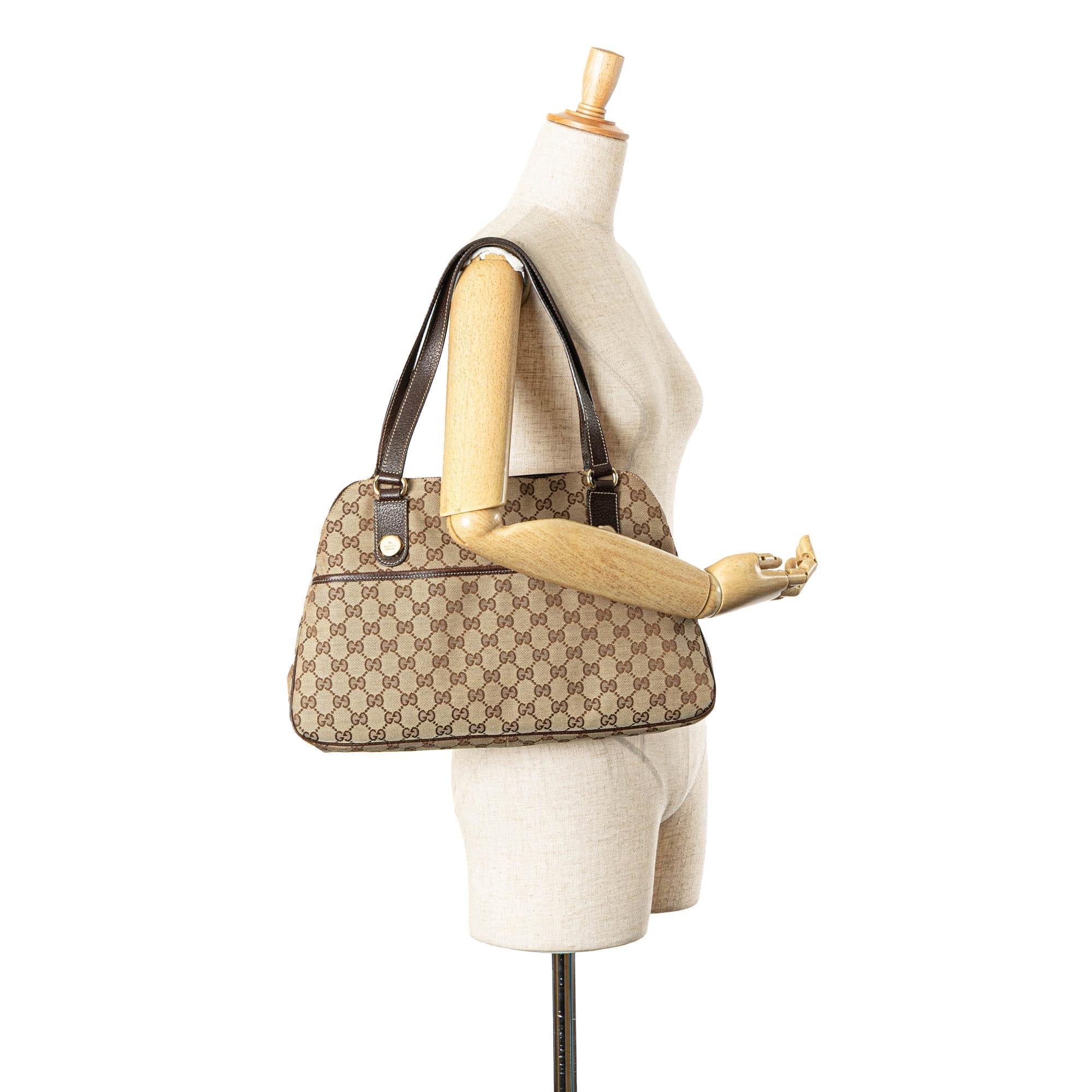 Gucci GG Canvas Charmy Shoulder Bag