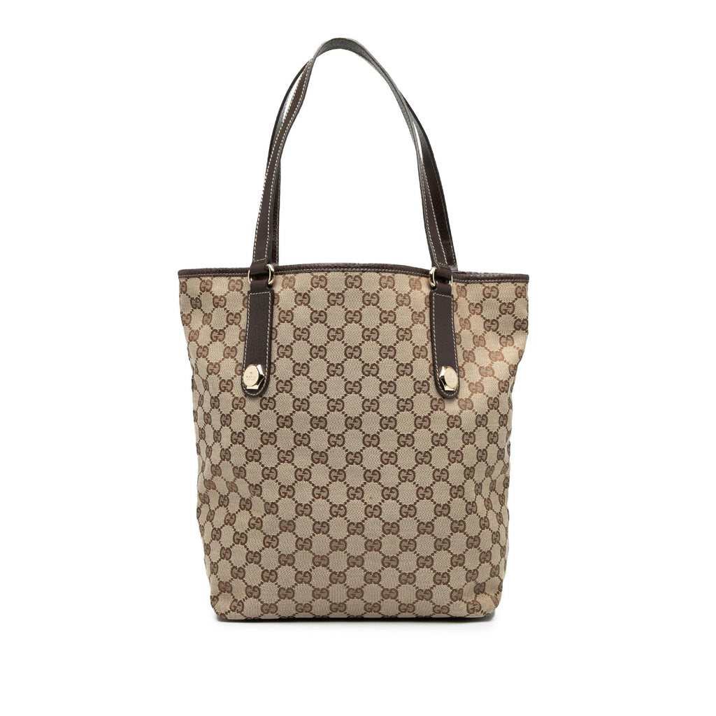 Gucci GG Canvas Charmy Tote