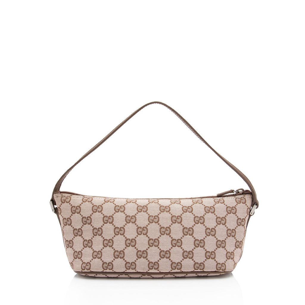 Gucci GG Canvas Classic Pochette (SHF-yWvmJf)