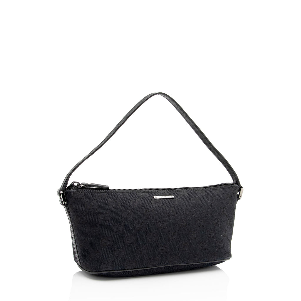 Gucci GG Canvas Classic Pochette (SHF-8YZvvs)