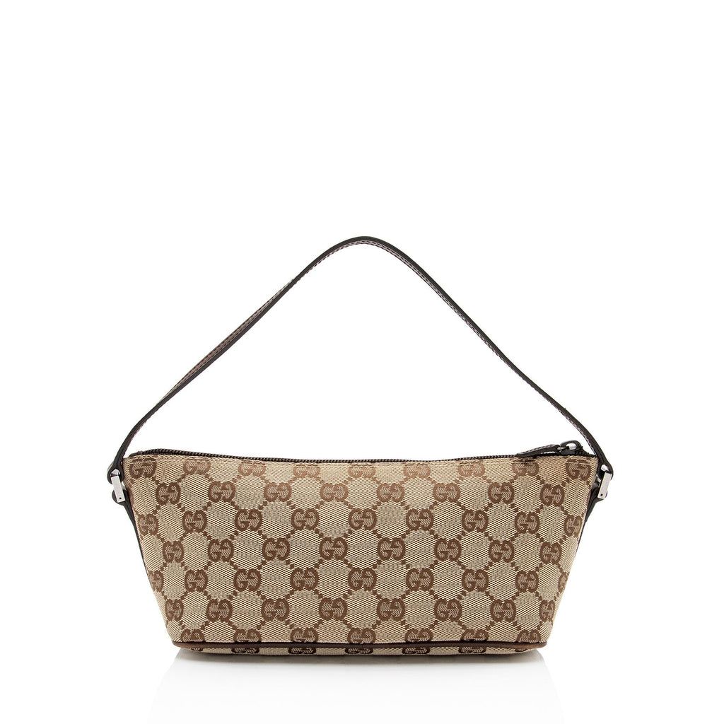 Gucci GG Canvas Classic Pochette (SHF-jRMlTd)