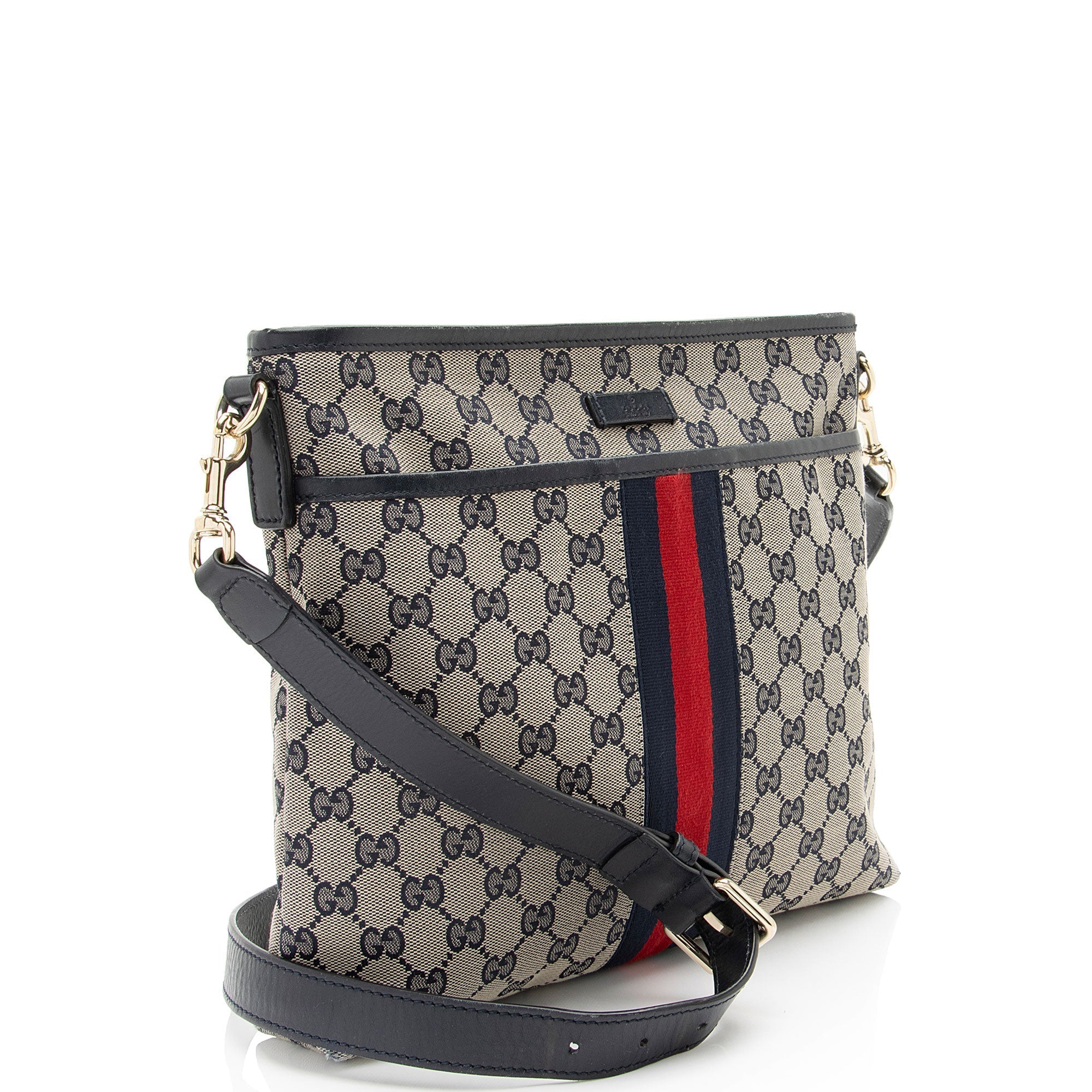 Gucci GG Canvas Classic Web Messenger