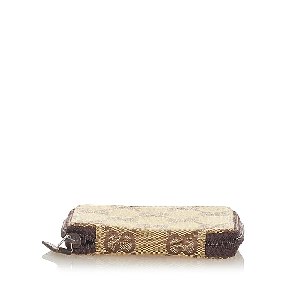 Gucci Gucci Canvas Coin Pouch (SHG-24138)