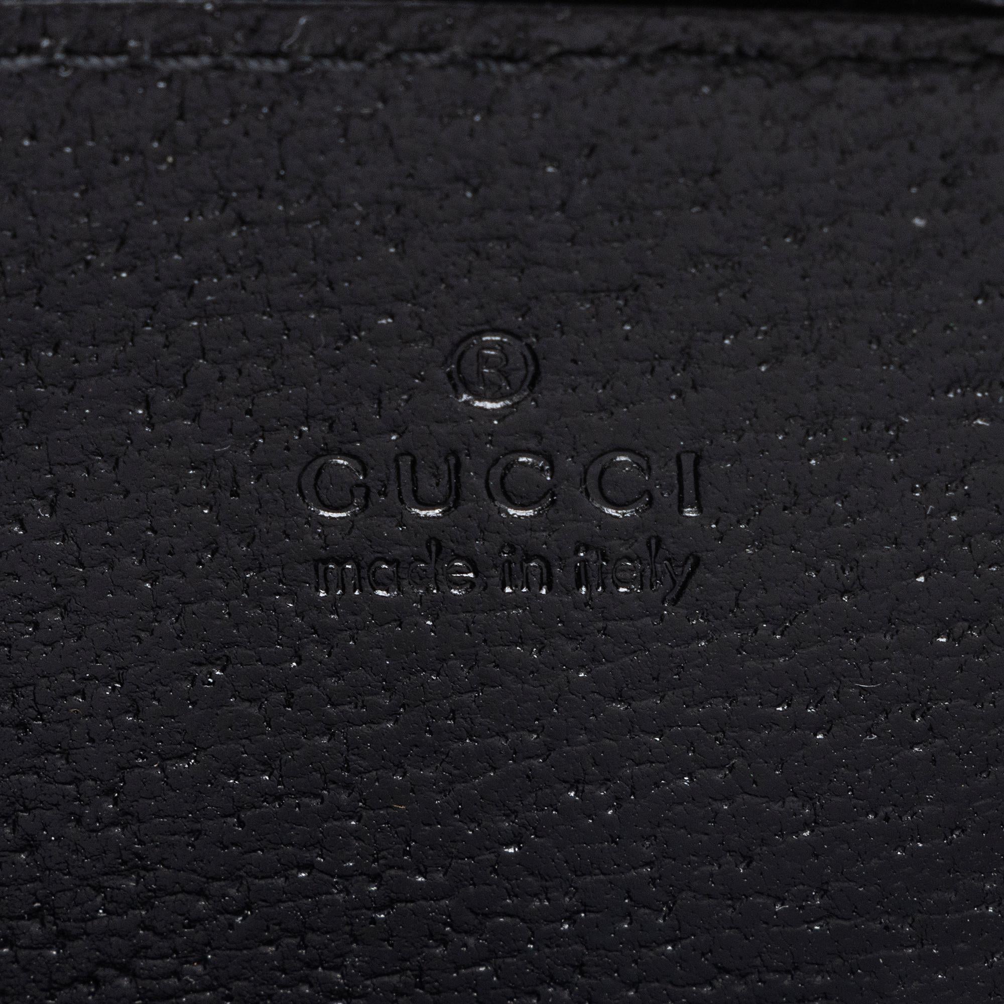Gucci GG Canvas Compact Zip Around Coin Wallet (SHF-23568)