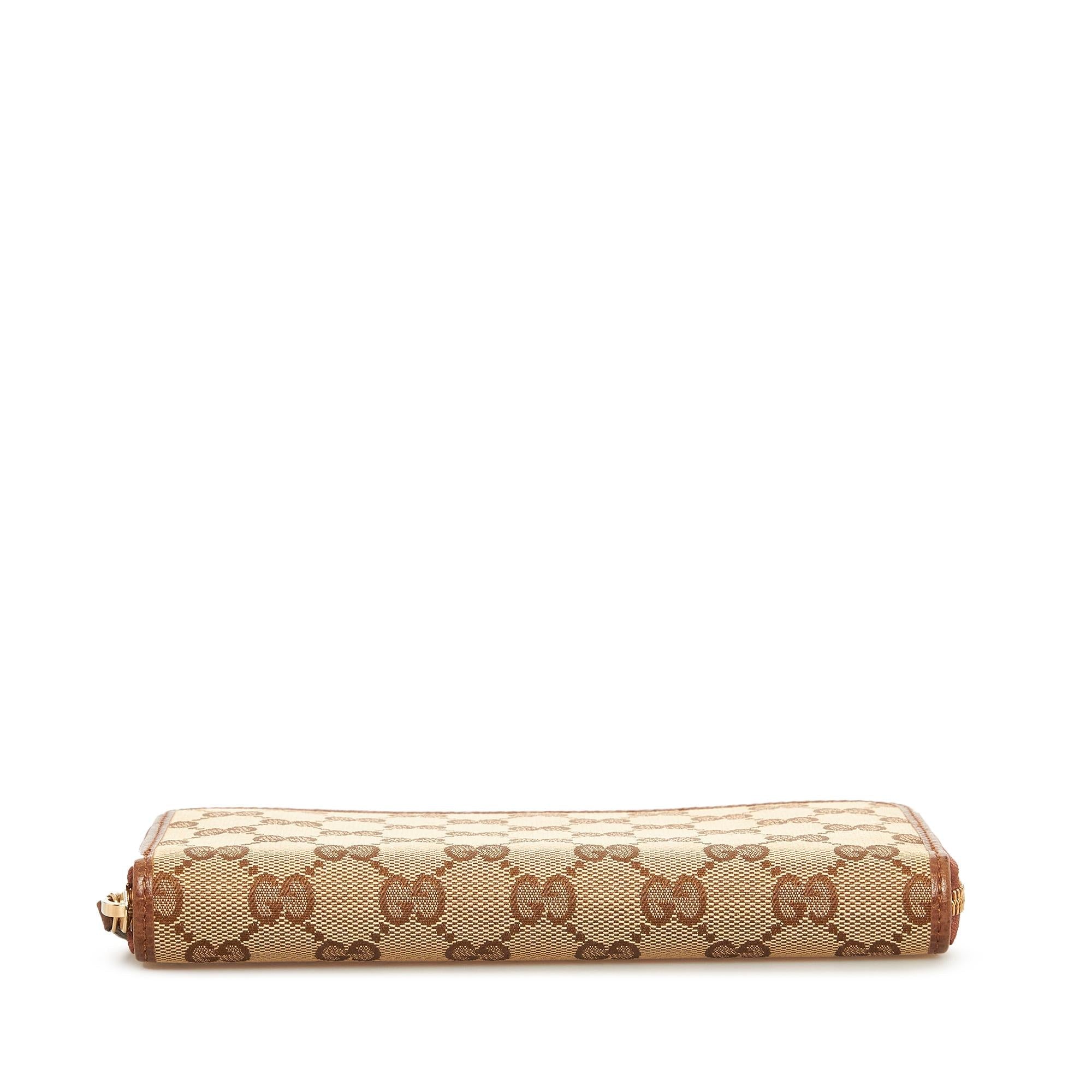 Gucci GG Canvas Continental Wallet (SHG-fP01QB)