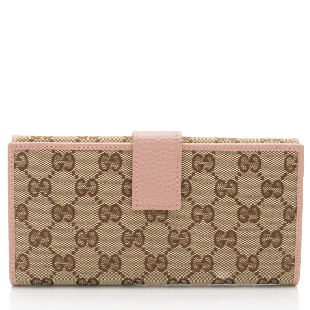 Gucci GG Canvas Continental Wallet (SHF-5Ibp1Y)