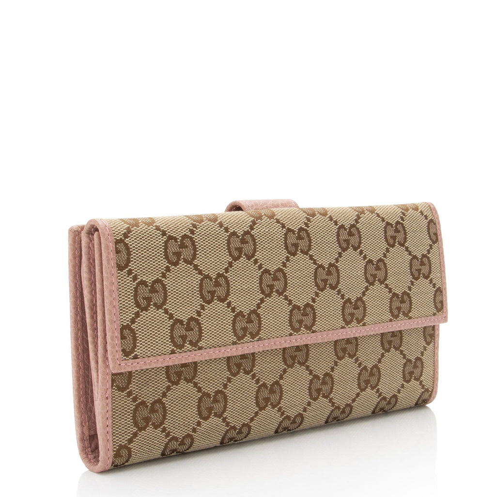 Gucci GG Canvas Continental Wallet (SHF-5Ibp1Y)