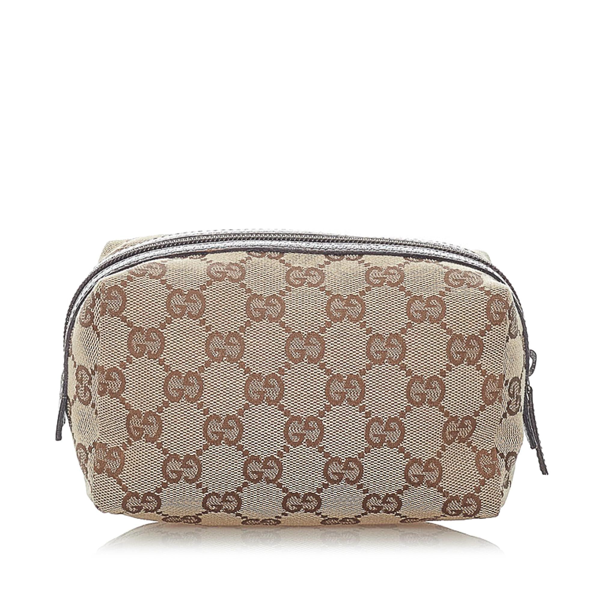 Gucci Gucci Canvas Cosmetic Pouch (SHG-32430)