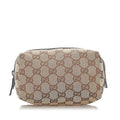 Gucci Gucci Canvas Cosmetic Pouch (SHG-32430)