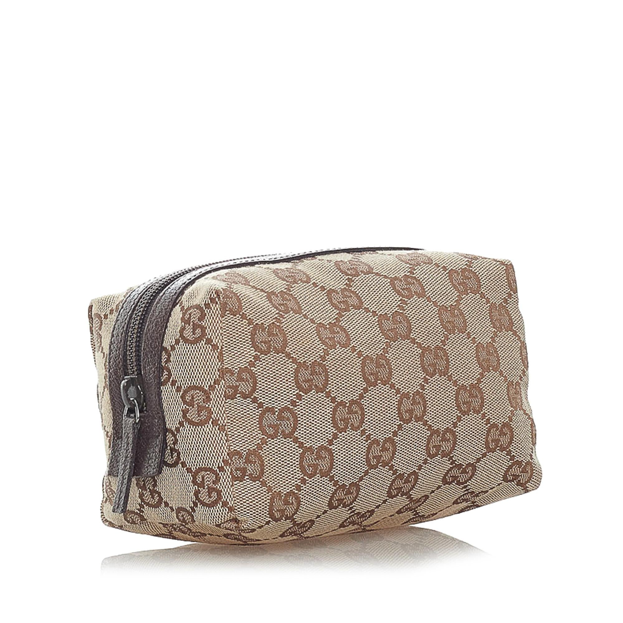 Gucci Gucci Canvas Cosmetic Pouch (SHG-32430)