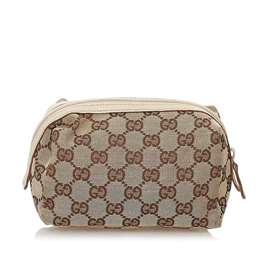 Gucci Gucci Canvas Cosmetic Pouch (SHG-32649)