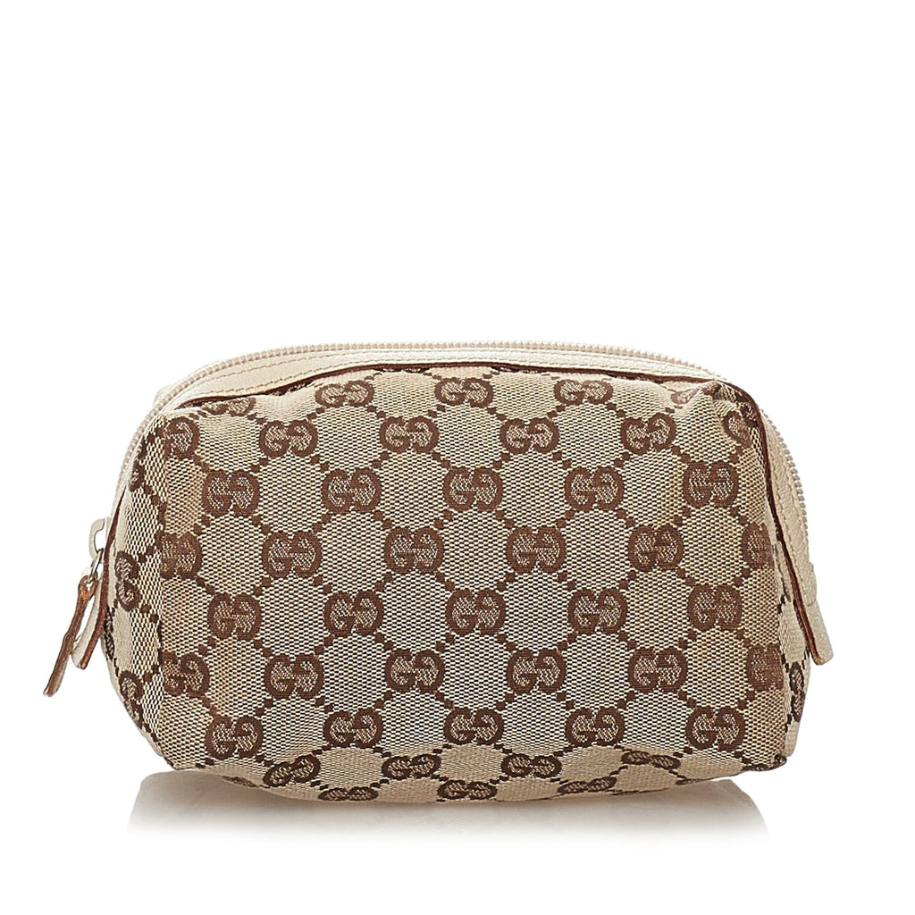 Gucci Gucci Canvas Cosmetic Pouch (SHG-32649)