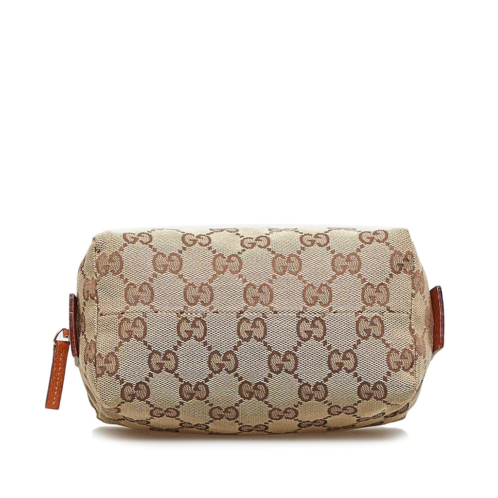 Gucci GG Canvas Cosmetic Pouch (SHG-CMpNy5)