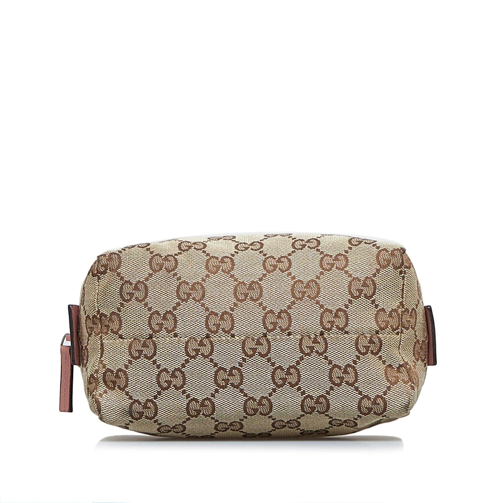 Gucci GG Canvas Cosmetic Pouch (SHG-naEElv)