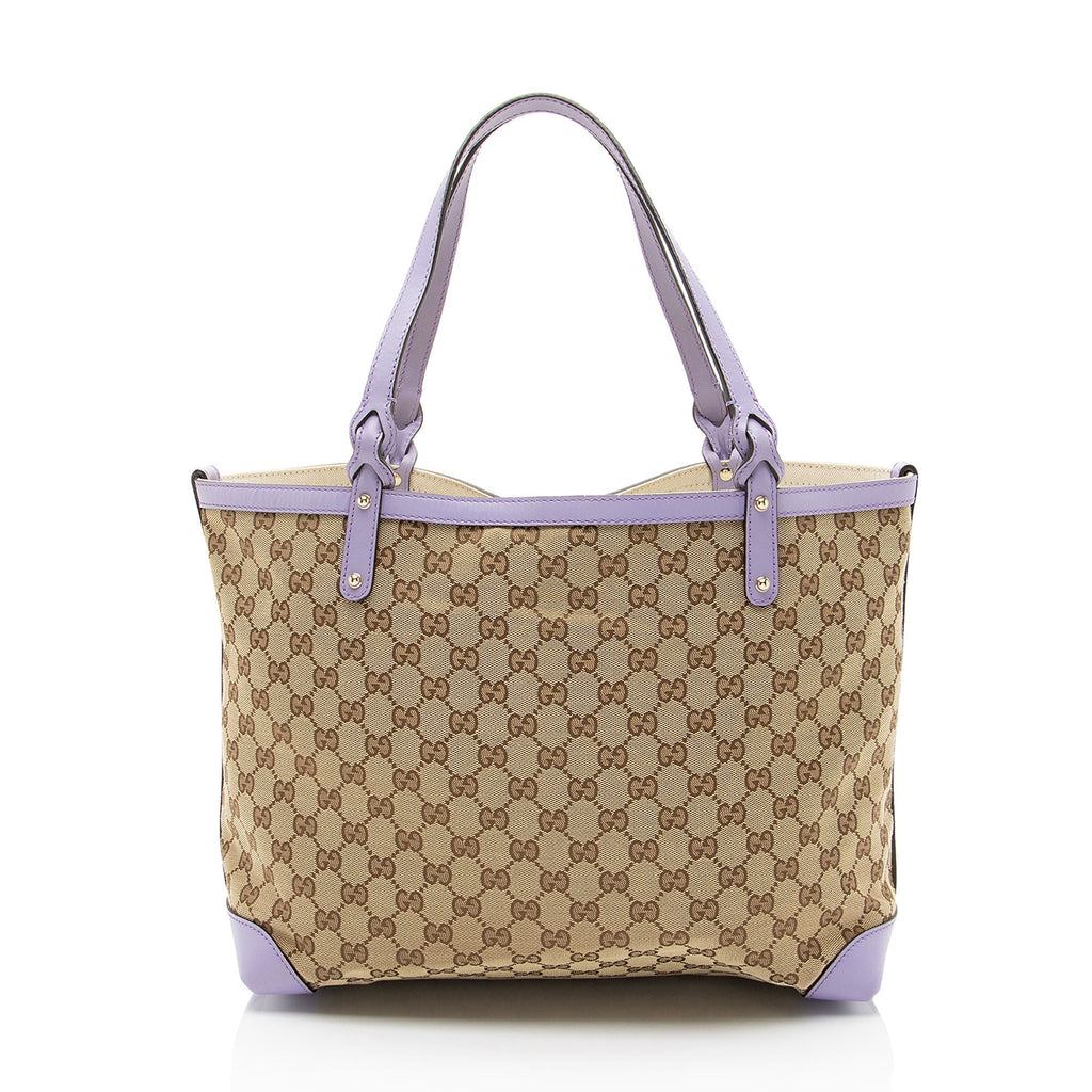 Gucci GG Canvas Craft Medium Tote
