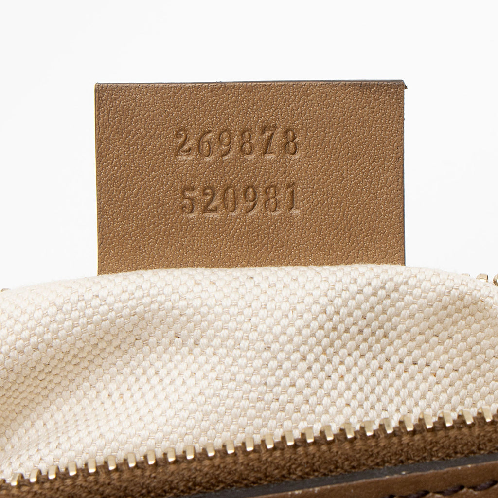 Gucci GG Canvas Craft Small Tote