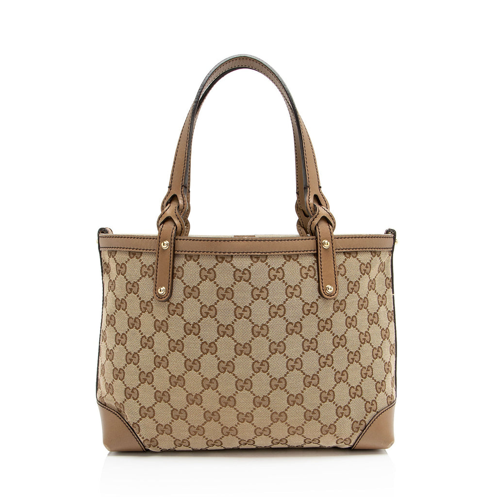 Gucci GG Canvas Craft Small Tote