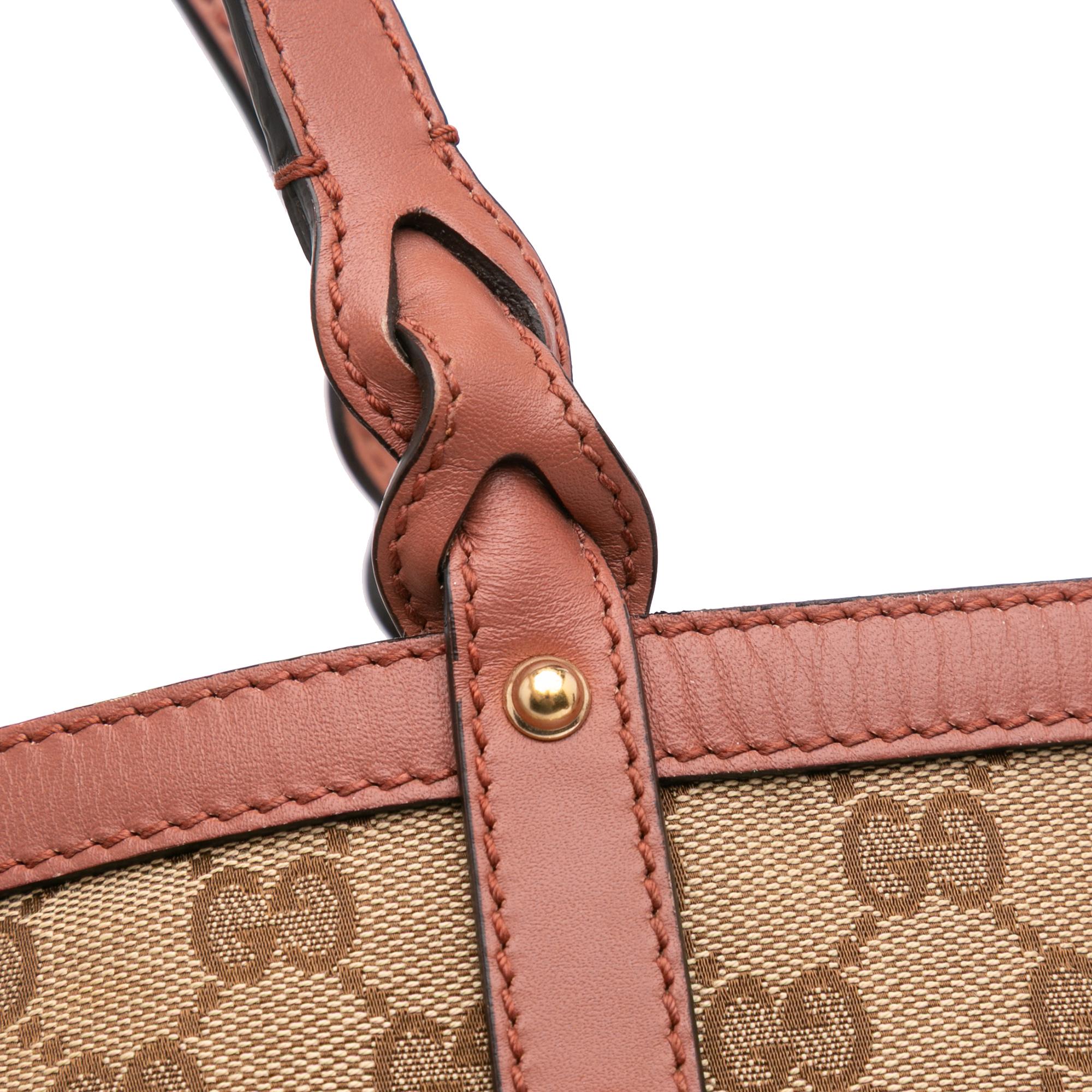 Gucci GG Canvas Craft Tote