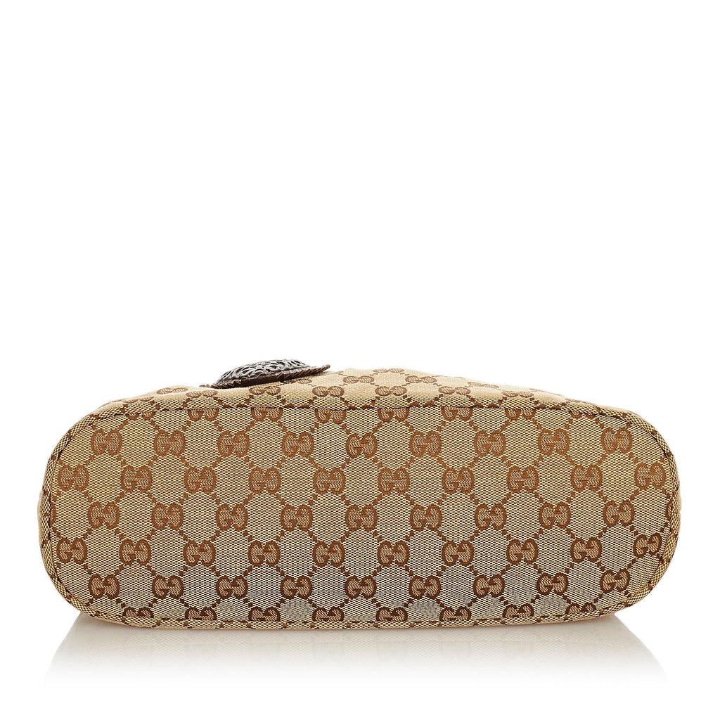Gucci Gucci Canvas Crest Handbag (SHG-25768)