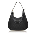 Gucci Gucci Canvas Crest Hobo Bag (SHG-28708)