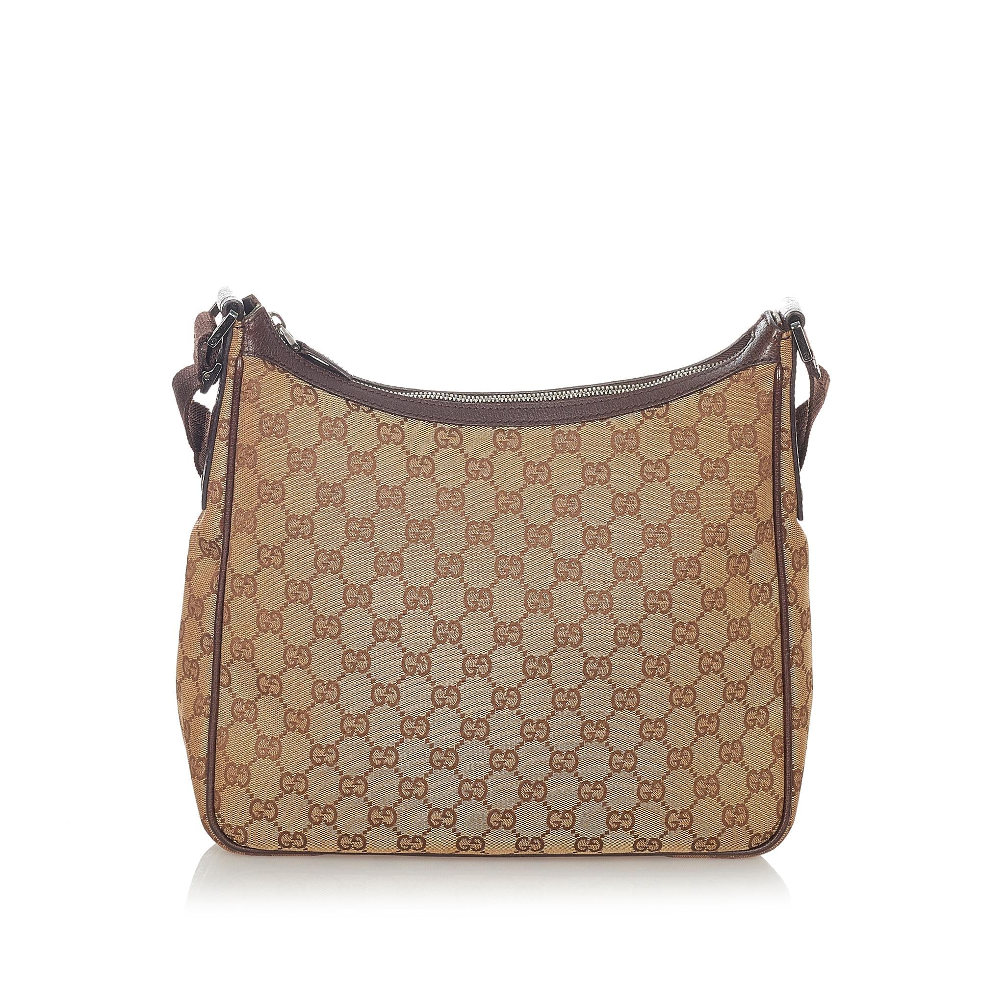 Gucci Gucci Canvas Crossbody Bag (SHG-23705)