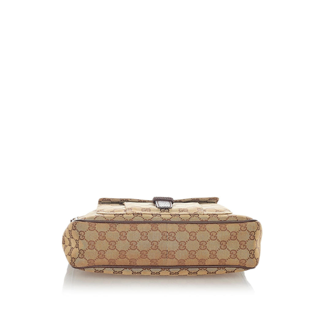 Gucci Gucci Canvas Crossbody Bag (SHG-23705)