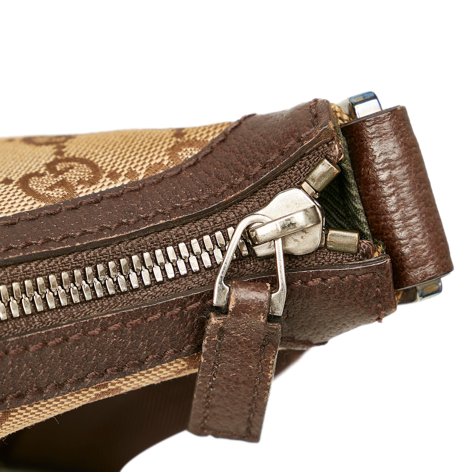 Gucci Gucci Canvas Crossbody Bag (SHG-23705)