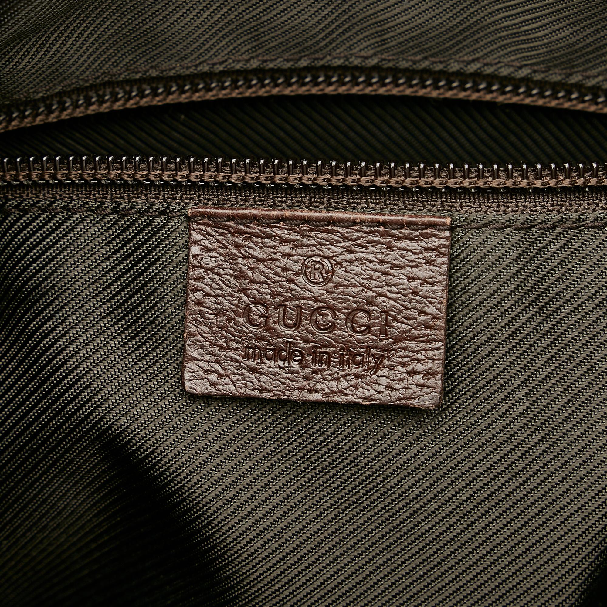 Gucci Gucci Canvas Crossbody Bag (SHG-23705)