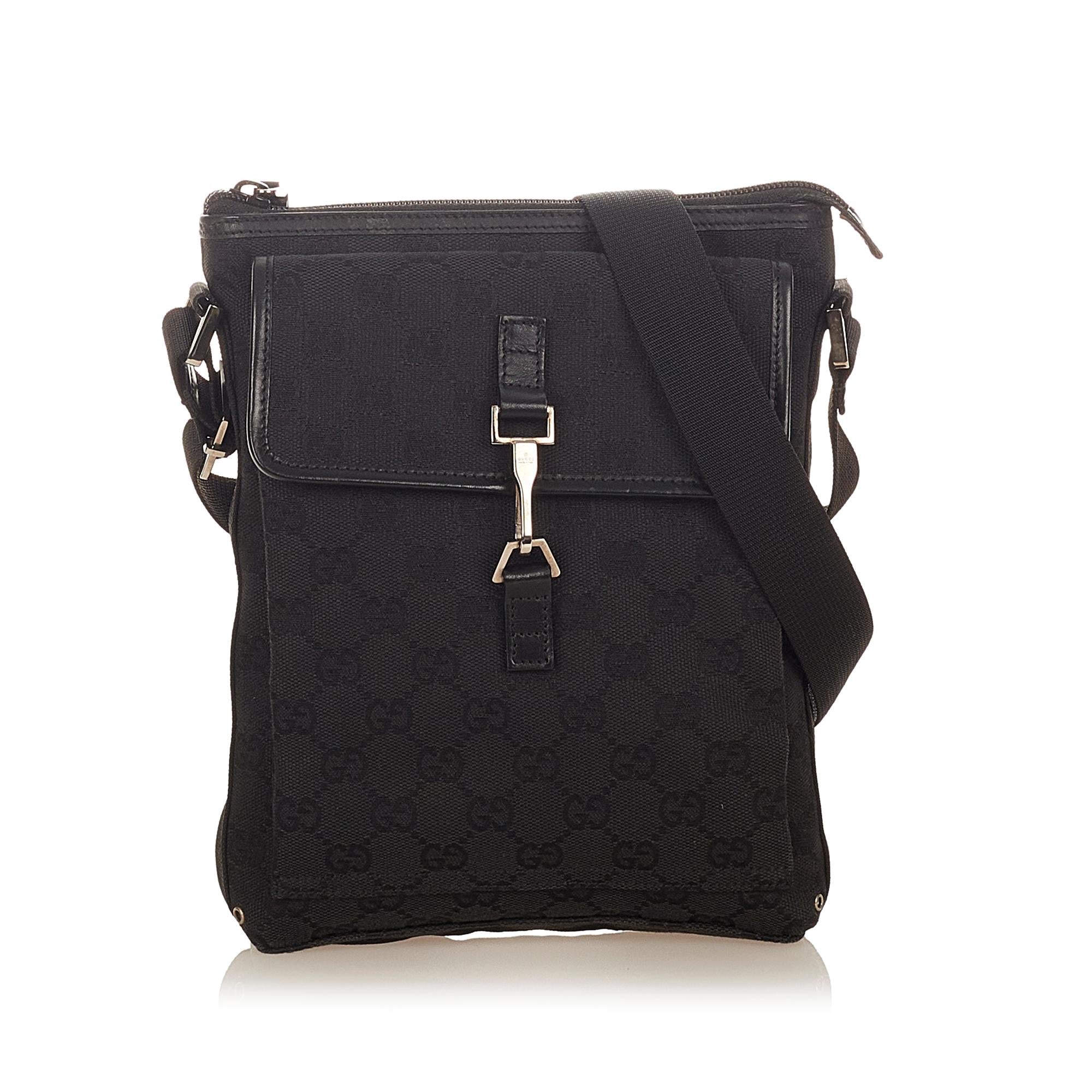 Gucci Gucci Canvas Crossbody Bag (SHG-24570)
