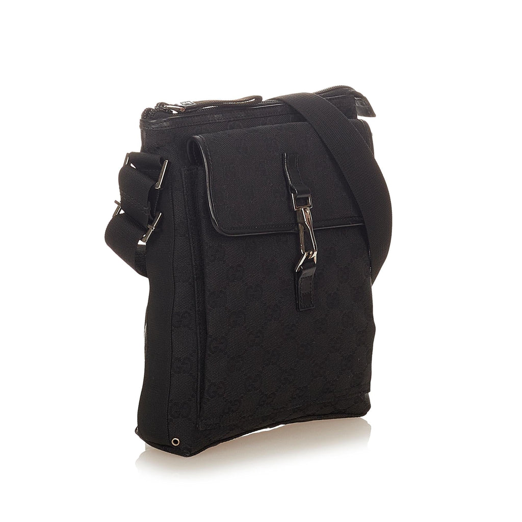 Gucci Gucci Canvas Crossbody Bag (SHG-24570)