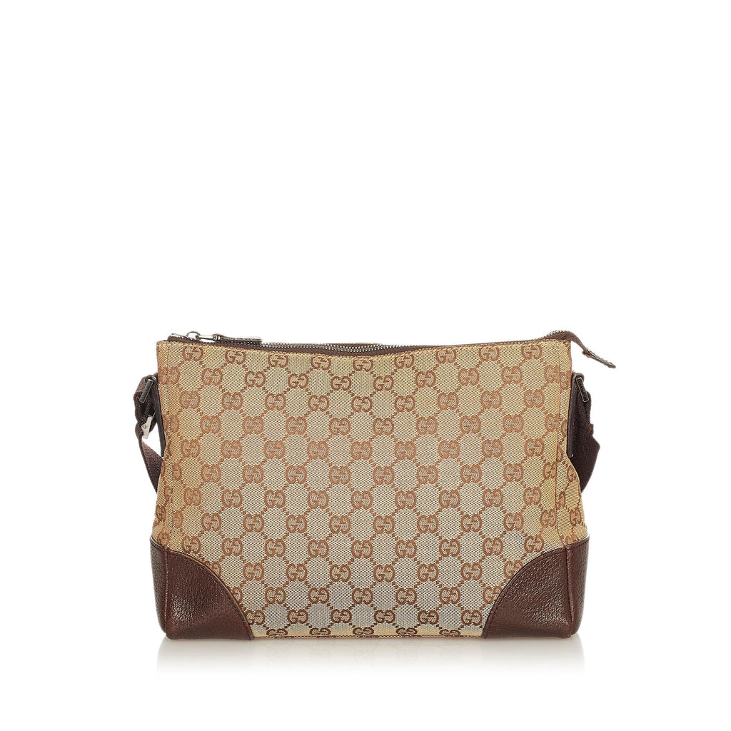 Gucci Gucci Canvas Crossbody Bag (SHG-24993)