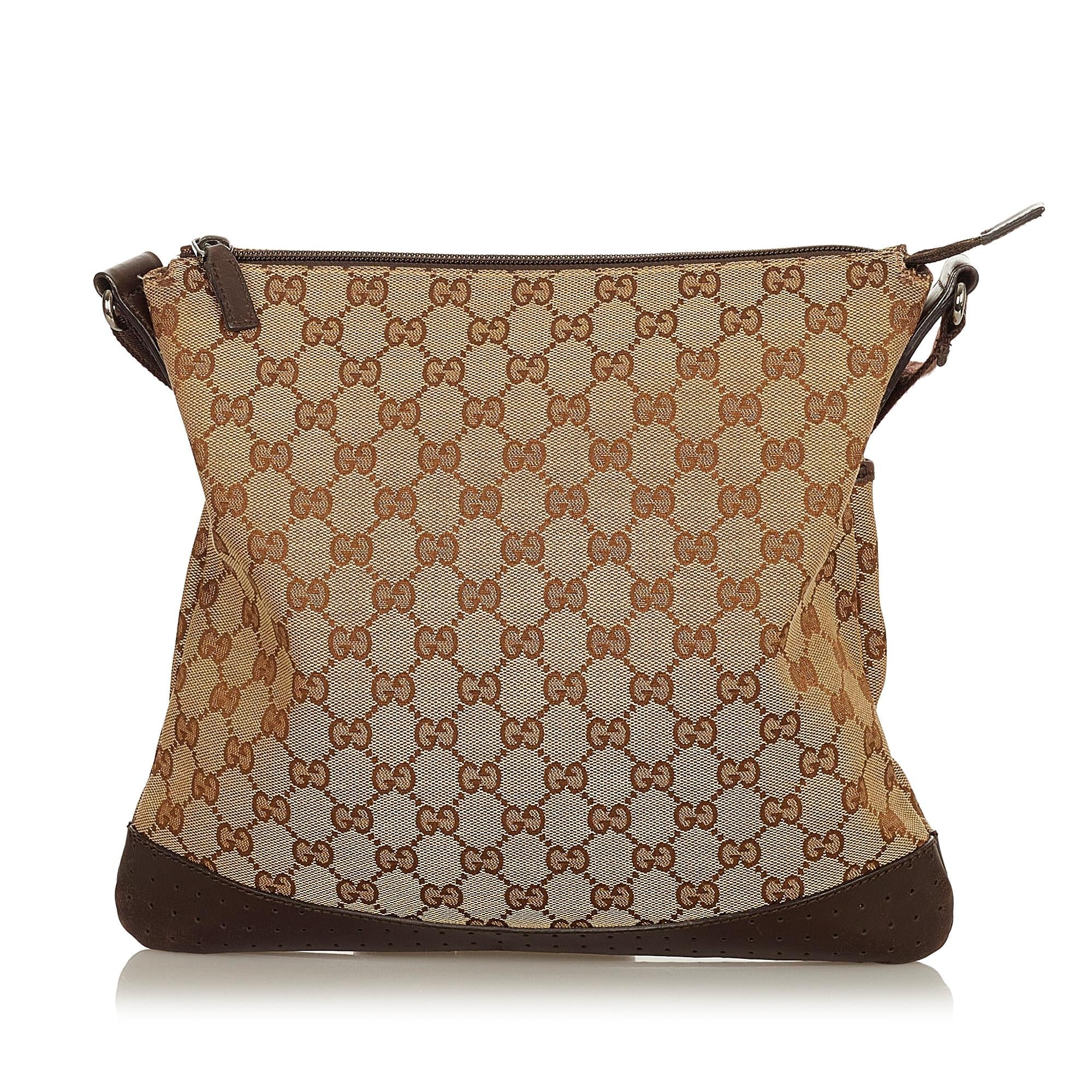 Gucci Gucci Canvas Crossbody Bag (SHG-25023)