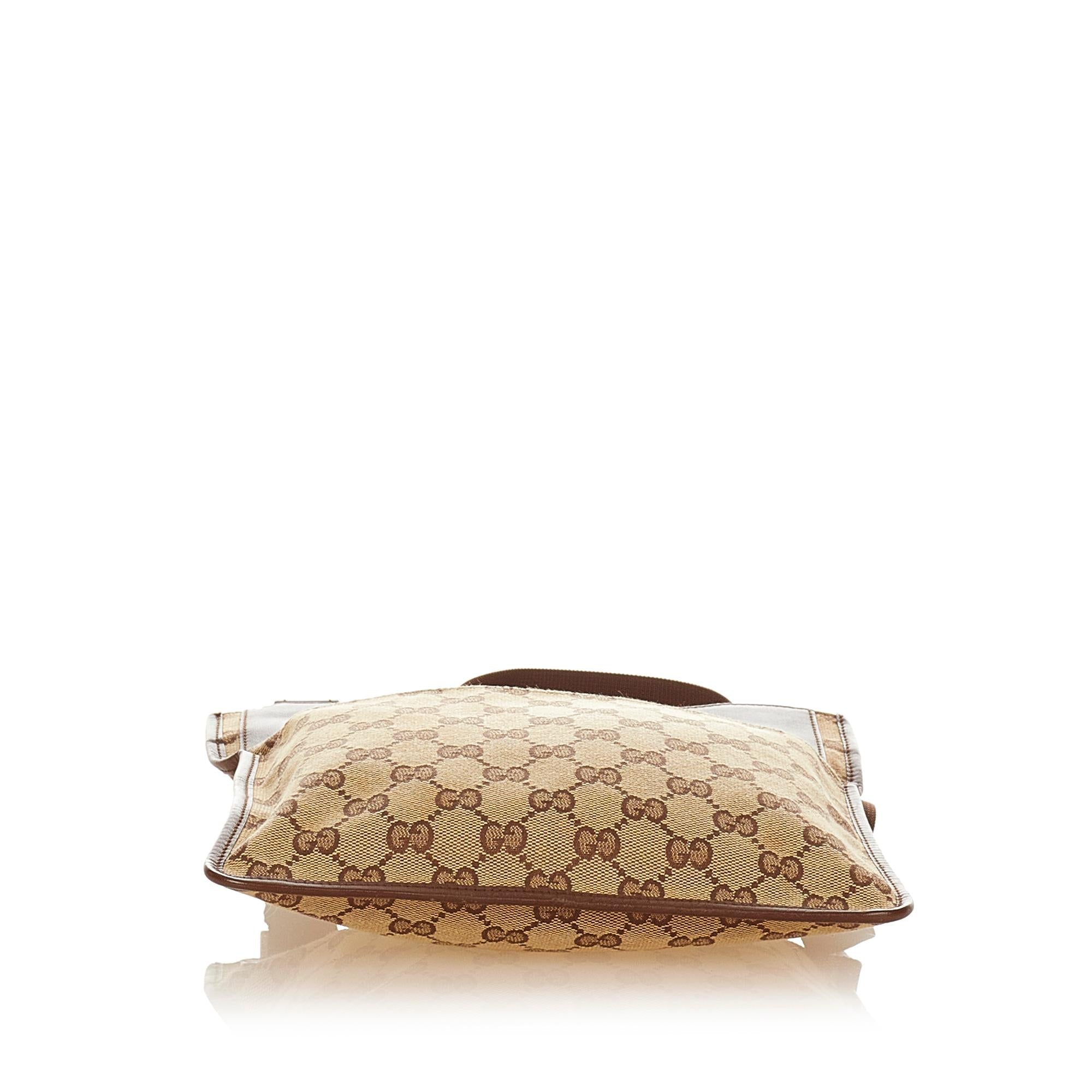 Gucci Gucci Canvas Crossbody Bag (SHG-25766)