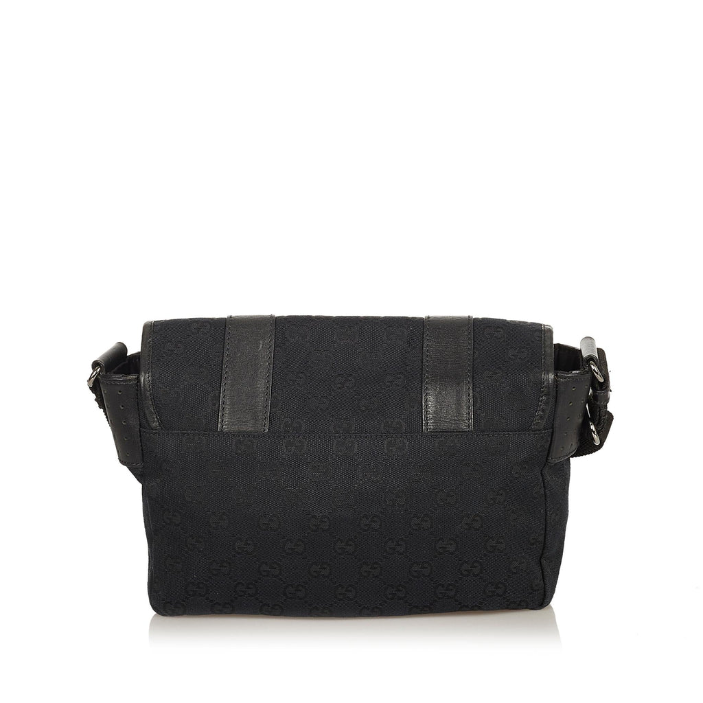 Gucci Gucci Canvas Crossbody Bag (SHG-26653)