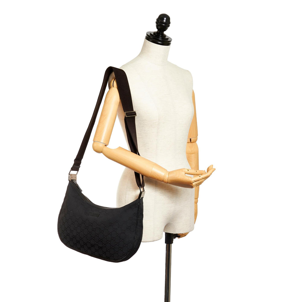 Gucci Gucci Canvas Crossbody Bag (SHG-27456)