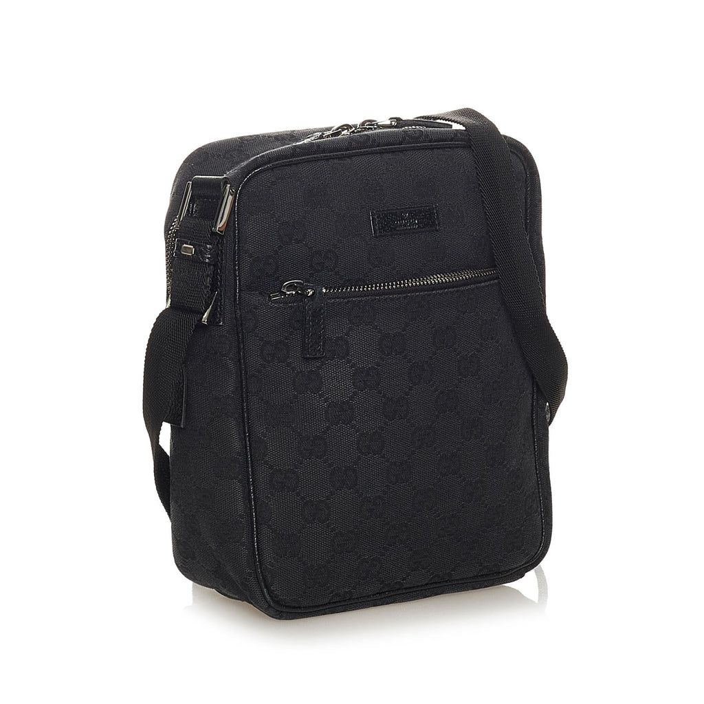 Gucci Gucci Canvas Crossbody Bag (SHG-27476)