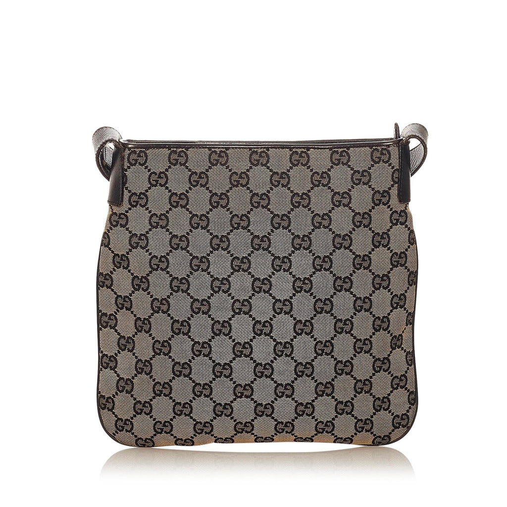Gucci Gucci Canvas Crossbody Bag (SHG-28150)