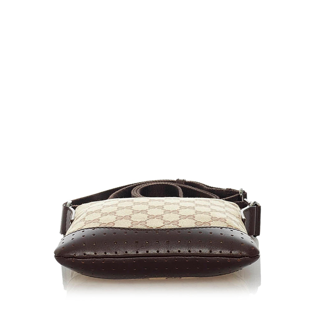 Gucci Gucci Canvas Crossbody Bag (SHG-28553)