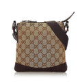Gucci Gucci Canvas Crossbody Bag (SHG-28553)