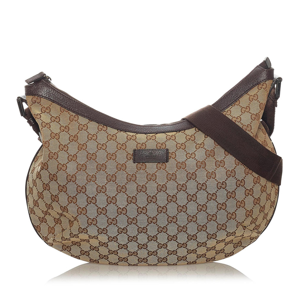 Gucci Gucci Canvas Crossbody Bag (SHG-29366)
