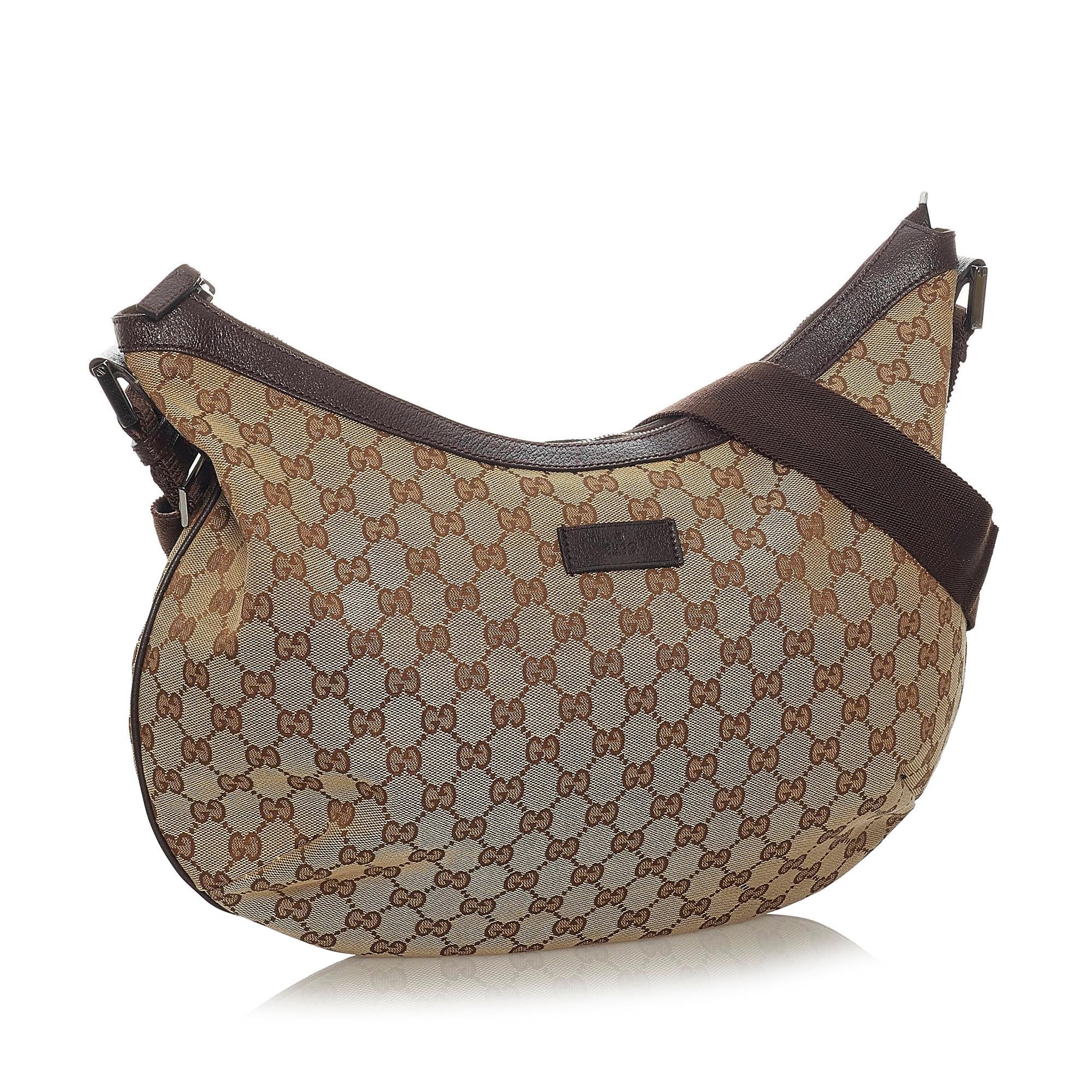 Gucci Gucci Canvas Crossbody Bag (SHG-29366)