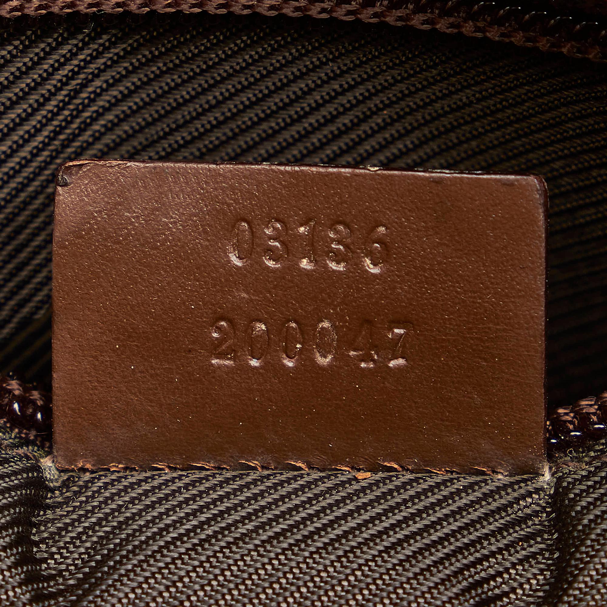 Gucci Gucci Canvas Crossbody Bag (SHG-29606)