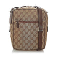 Gucci Gucci Canvas Crossbody Bag (SHG-29606)