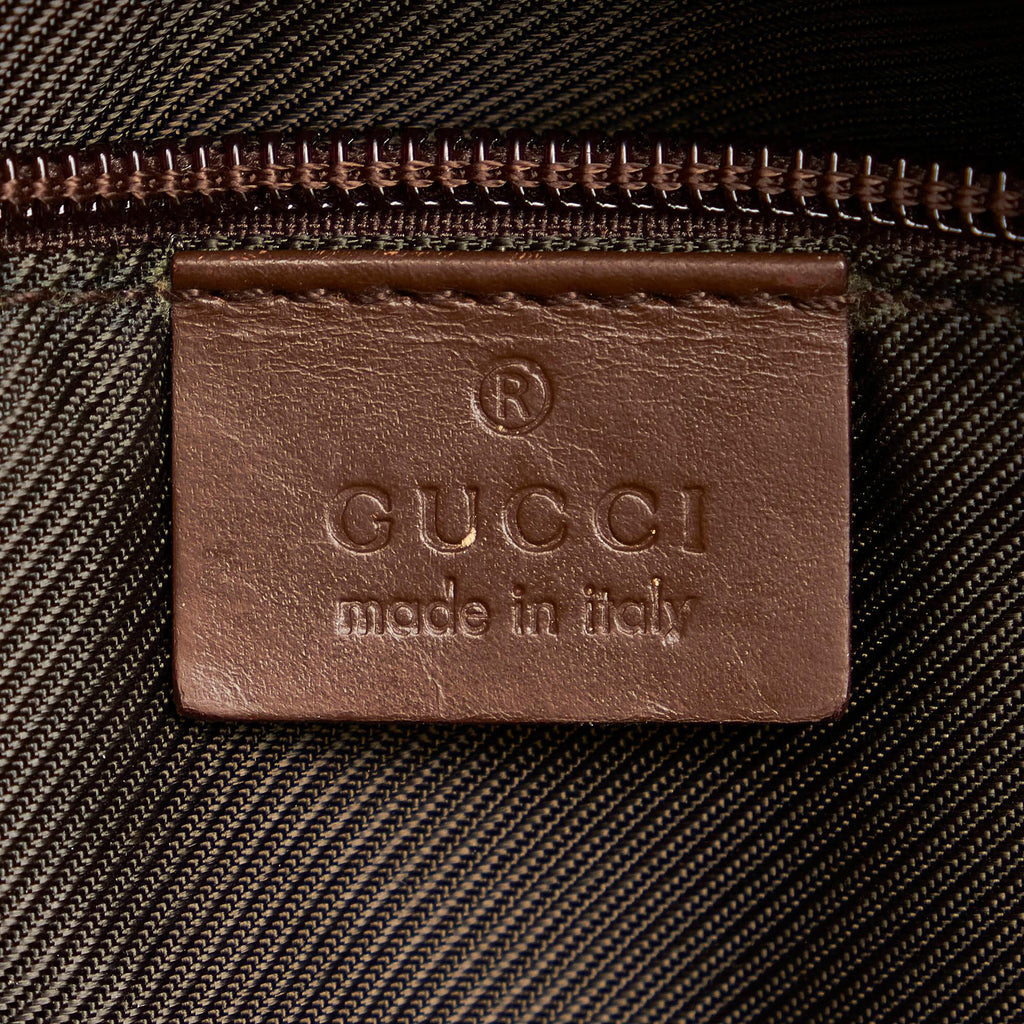 Gucci Gucci Canvas Crossbody Bag (SHG-29606)
