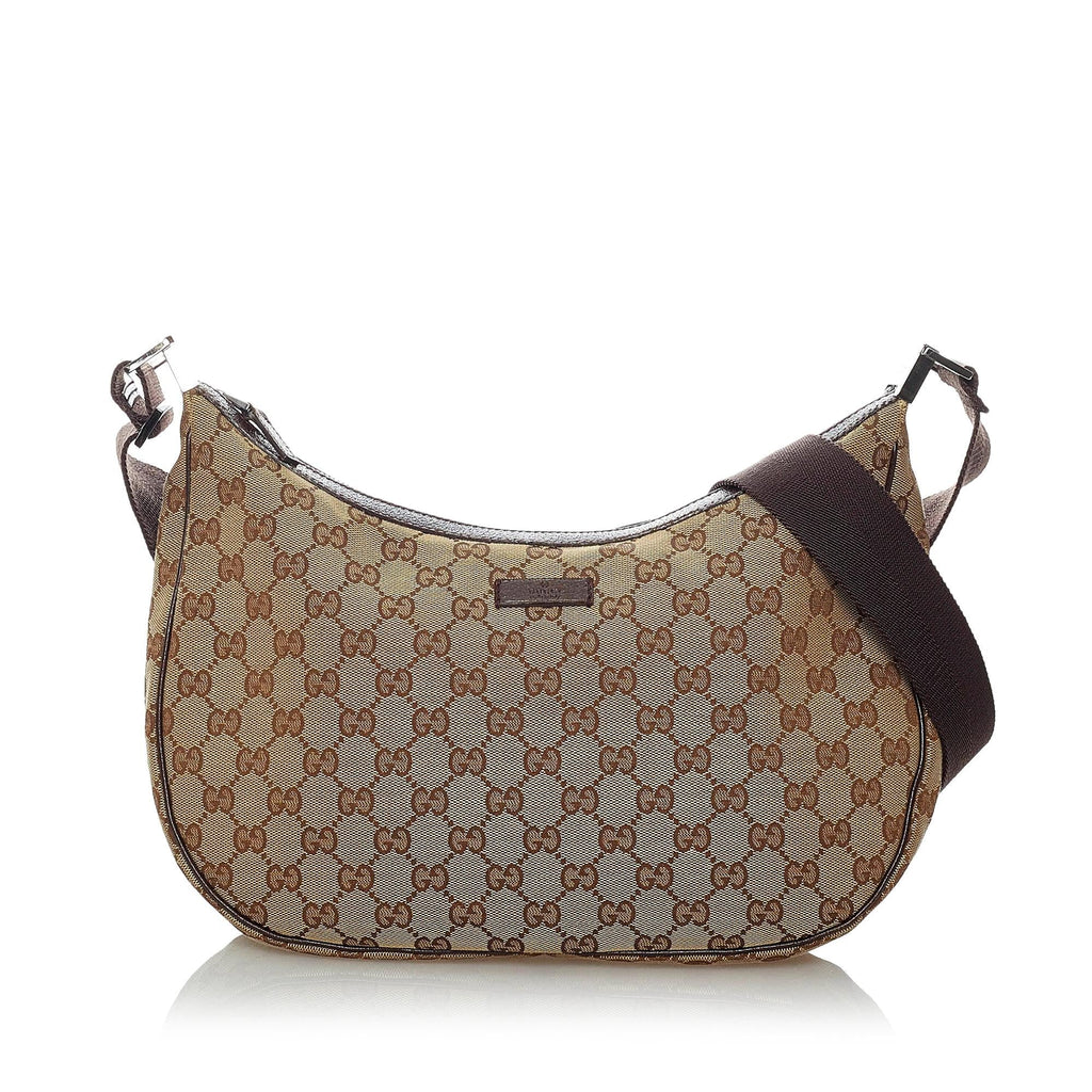 Gucci Gucci Canvas Crossbody Bag (SHG-29818)