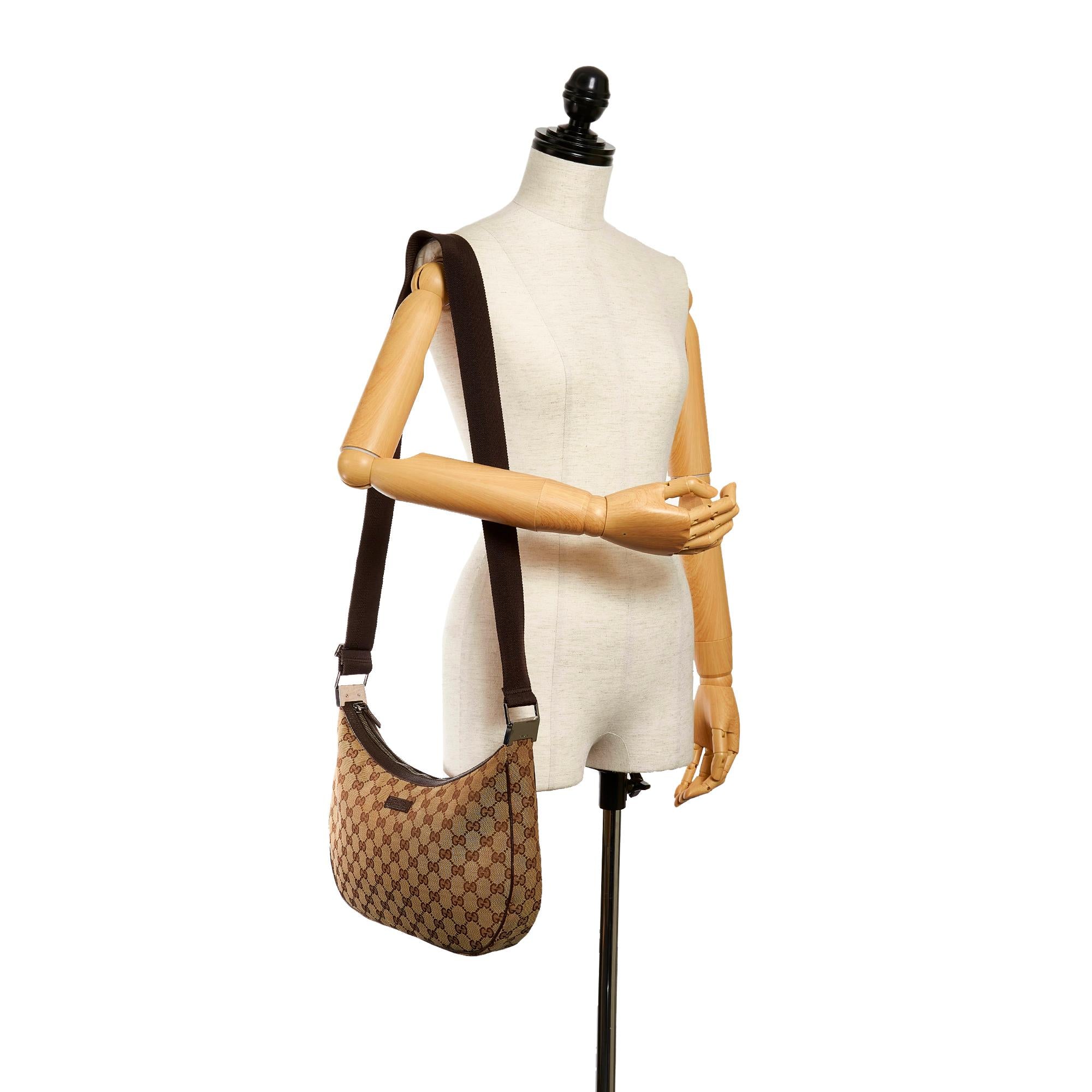 Gucci Gucci Canvas Crossbody Bag (SHG-29818)